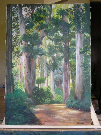 Un bosque luminoso
