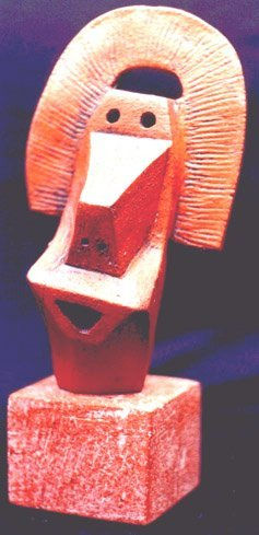 Cabeça de Macaco Pottery Figurative