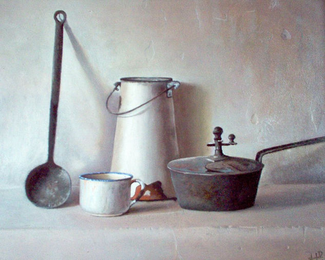 mi cocina Oil Panel Still Life Paintings