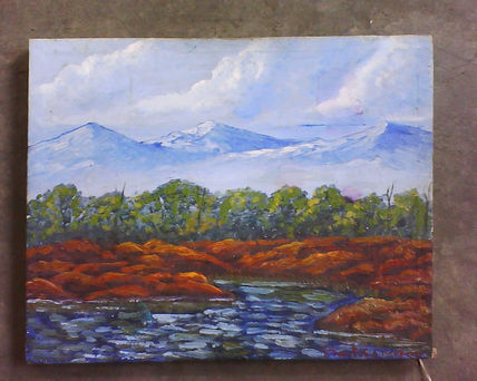 Paisaje de montañas