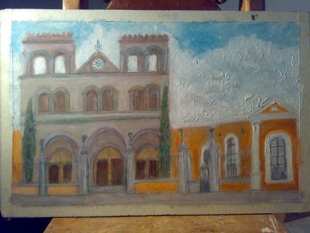 IGLESIA DE LOS RODRIGUEZ Oil Panel Others