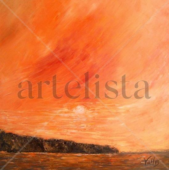 PUESTA DE SOL Oil Canvas Landscaping