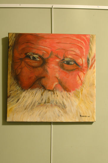 El abuelo Oil Canvas Figure Painting