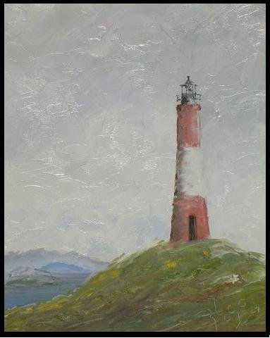 Faro de Les Eclarieurs Oil Canvas Landscaping