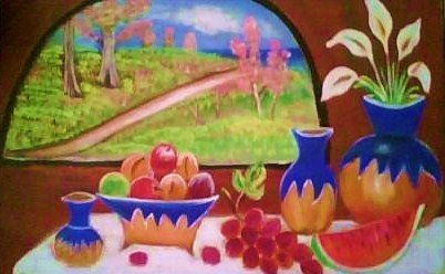 Bodegon con ventana ..03