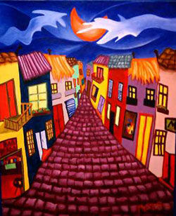 noche Oil Canvas