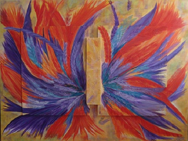 El valor de un ángel Acrylic Panel Landscaping