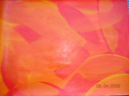 Orange face