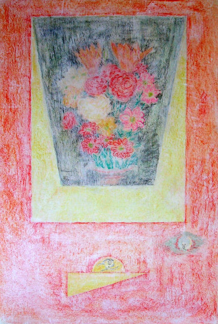 Flores en ventana