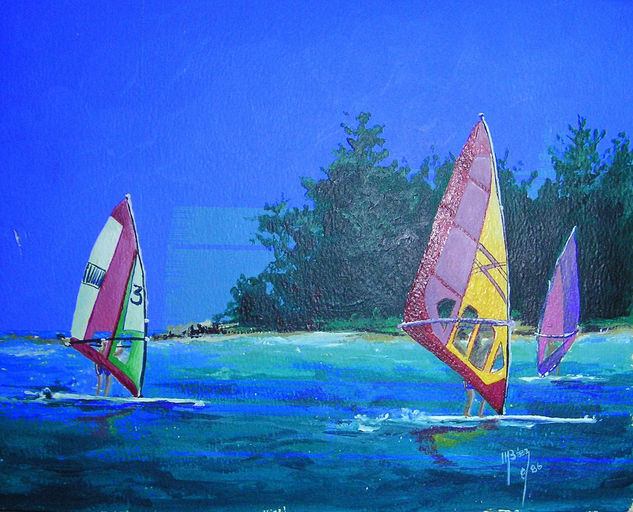 MARINA Acrylic Card Marine Painting