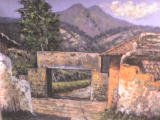 PUENTE EL CENIZAL Oil Canvas Landscaping