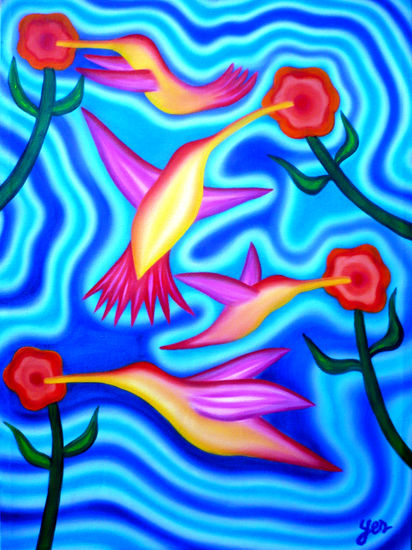 NECTAR DE VIDA Oil Canvas Others