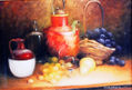 Bodegão com uvas