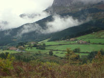 Nubes bajo el Anboto