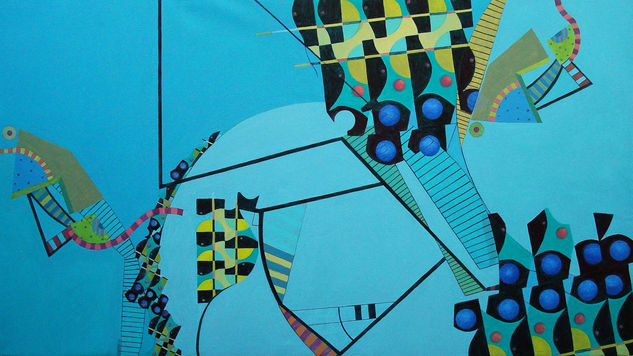 Composition VIII 2010 Acrylic Canvas Others