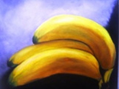 PLATANOS Oil Textile Still Life Paintings