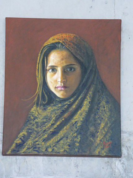 Niña afgana