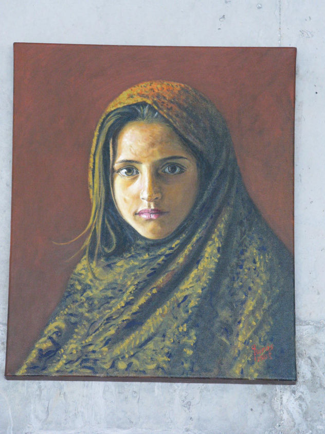 niña afgana