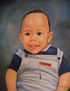 retrato de bebe