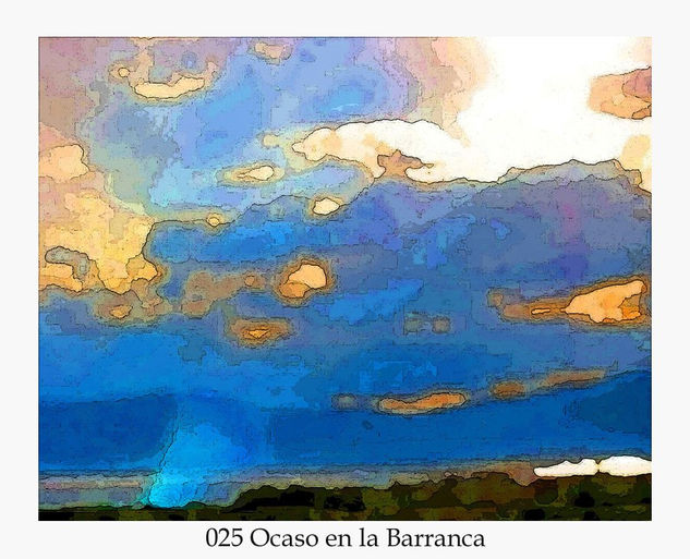 025 Ocaso en la Barranca 