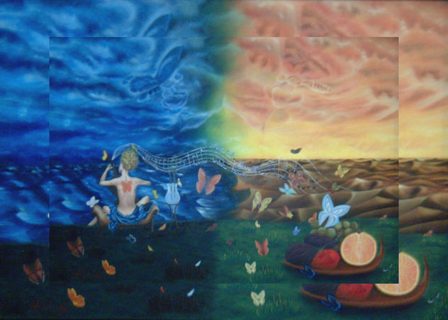 sonata alsa flores mientras el sol y la luna se besan
