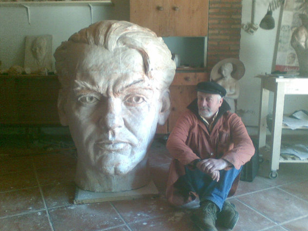 Autorretrato con García Lorca