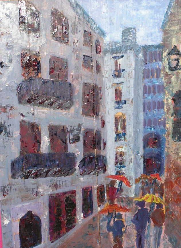 pluja al barri vell