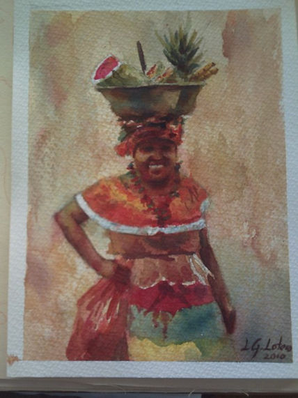 Palenquera cartagenera