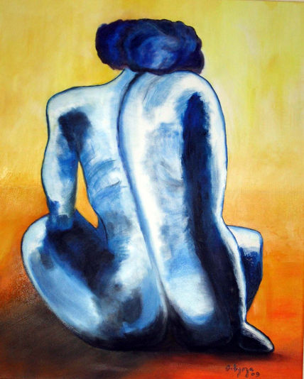 Mujer Azul