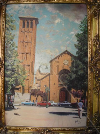 Catedral Linares. 2006 Oil Canvas Landscaping