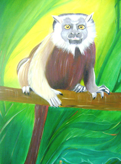 MICO TITI Oil Canvas Animals