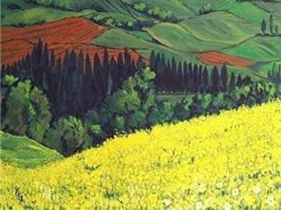 LA TOSCANA Oil Canvas Landscaping