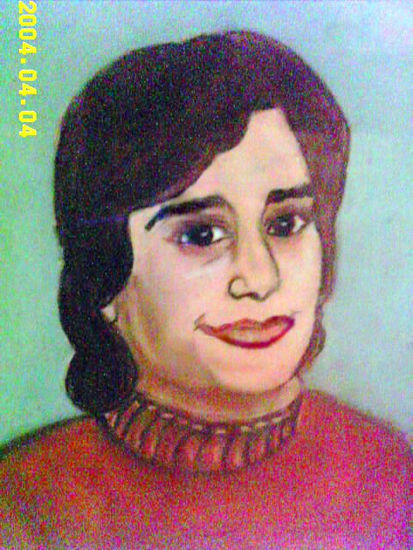 La Ratona 2 Pastel Papel Retrato