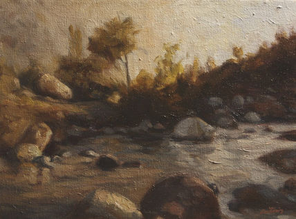 Paisaje con rio