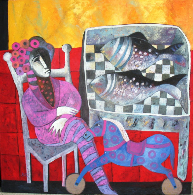 descanzando