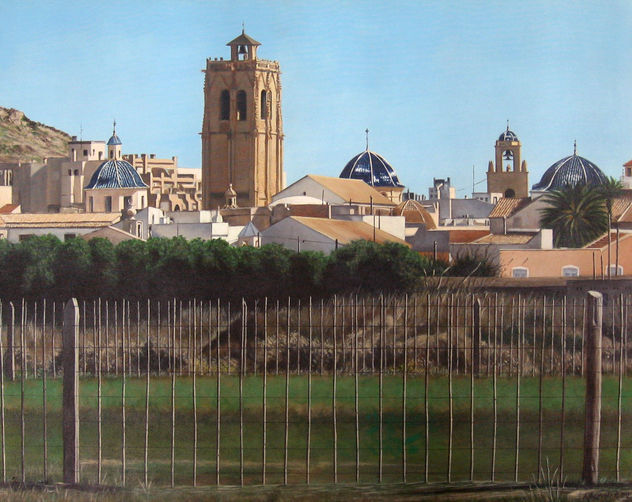 Vista de Orihuela desde la Senda del Obispo