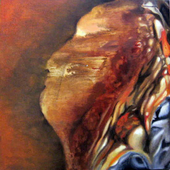 ...........IV Oil Canvas Figure Painting