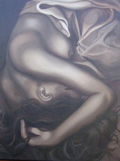 Mujer amante Oil Canvas Nude Paintings