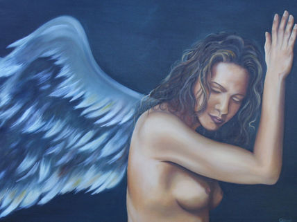 Mujer angel