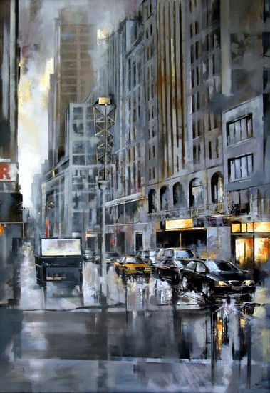 5th Avenue Oil Canvas Landscaping