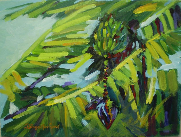 Bananas Acrylic Canvas Landscaping