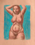 desnudo en pastel