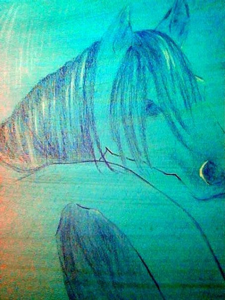 CABALLO AZUL