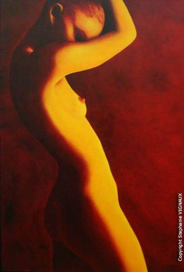 La penseuse du Tout Oil Canvas Nude Paintings