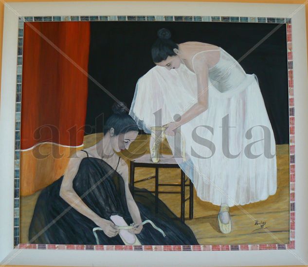 Bailarinas Oil Canvas Landscaping