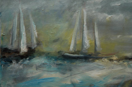 Barcos en Azul.