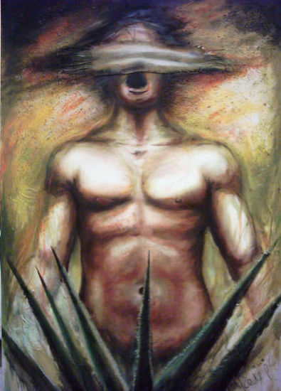 El grito del henequén. Oil Canvas