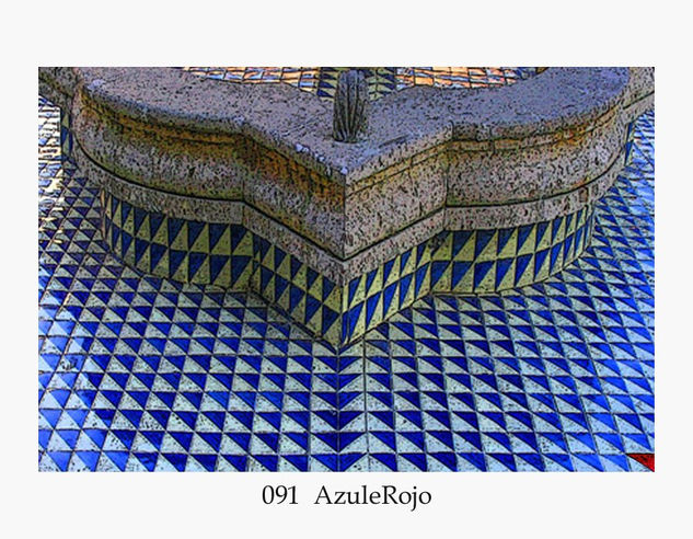 091 Azulejo Rojo 