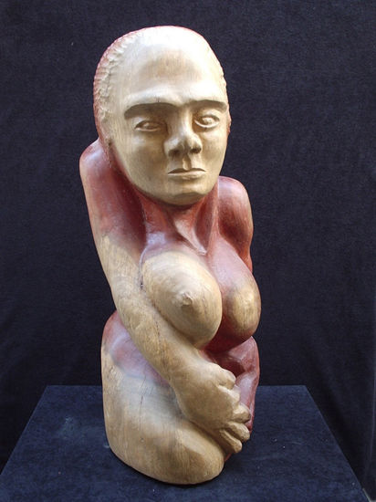 Pachamama Wood Figurative