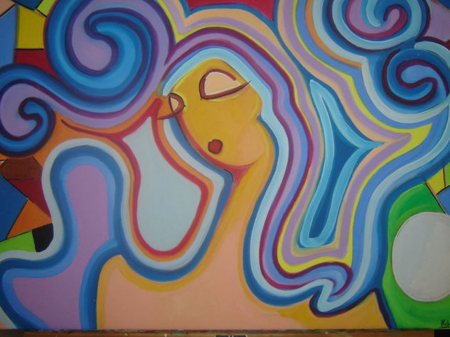 sueños Oil Canvas Figure Painting